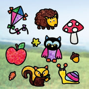 URSUS Paper Craft Window Decal craft kit sun-catcher figures at Wooden Playroom in Australia