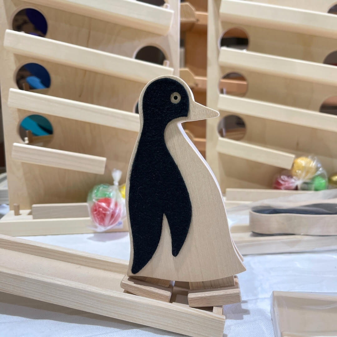 Grunspecht Marble Sound Trees and Track Toys, distributed in Australia by Wooden Playroom