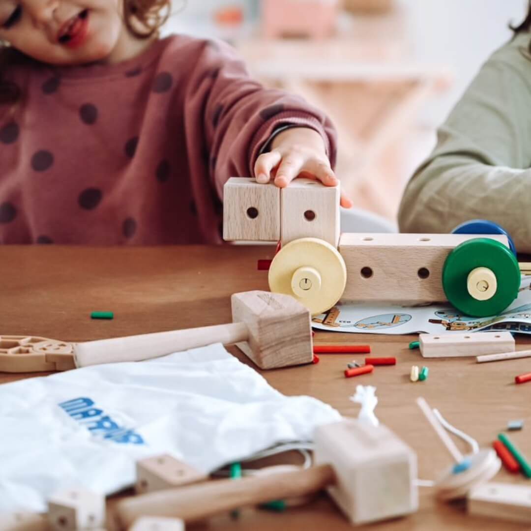Matador Wooden Construction Sets distributed in Australia by Wooden Playroom