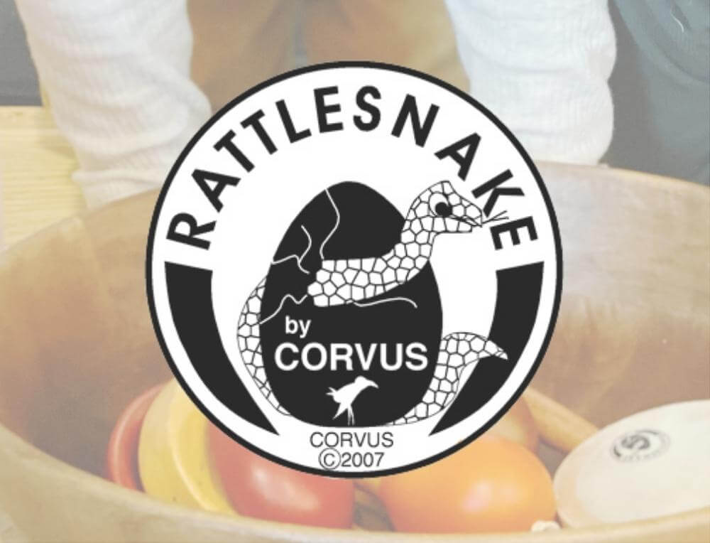 Rattlesnake by Corvus, Percussion Instruments, distributed in Australia by Wooden Playroom