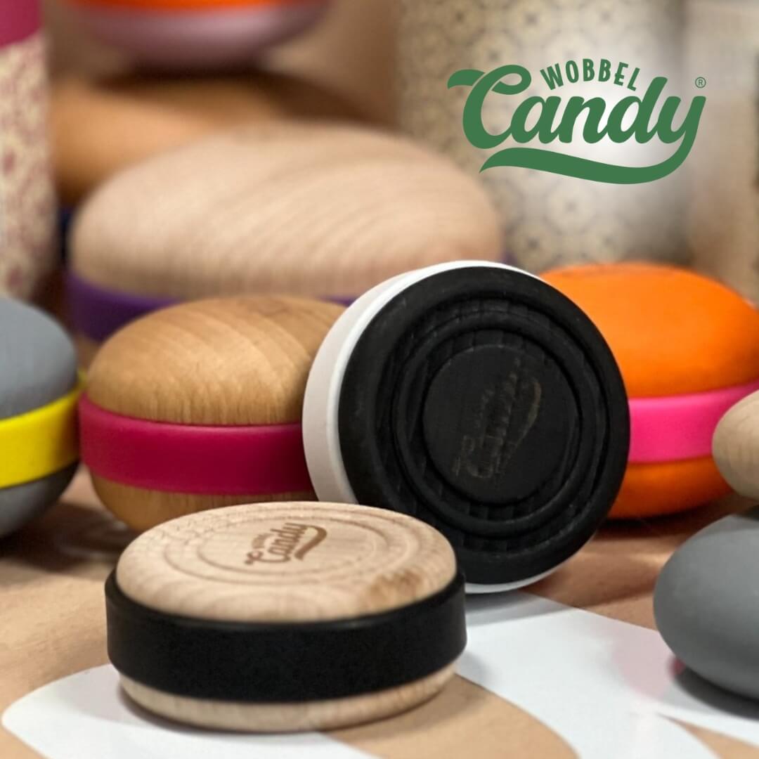 Wobbel Candy open-ended toys from Wooden Playroom in Australia
