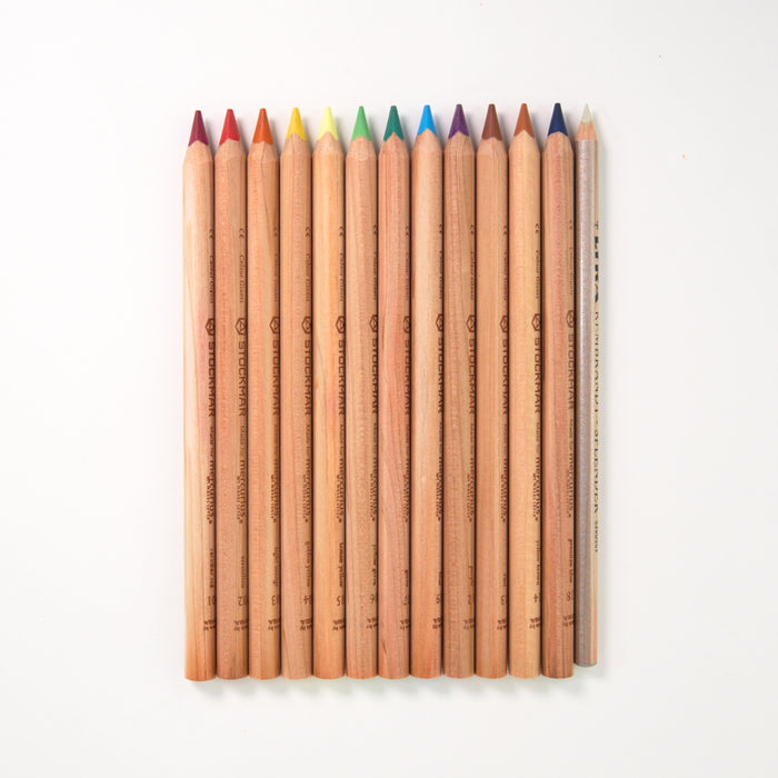 85090924 Mercurius Colour Giant Triangular Pencils
