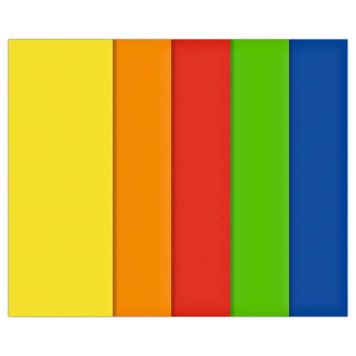 URSUS Paper Crafts Window Star Folding Paper, Translucent Coloured, 80 Sheets from Australia
