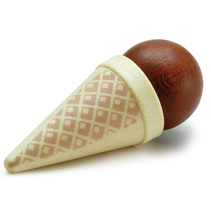 Erzi Ice Cream Cone Brown