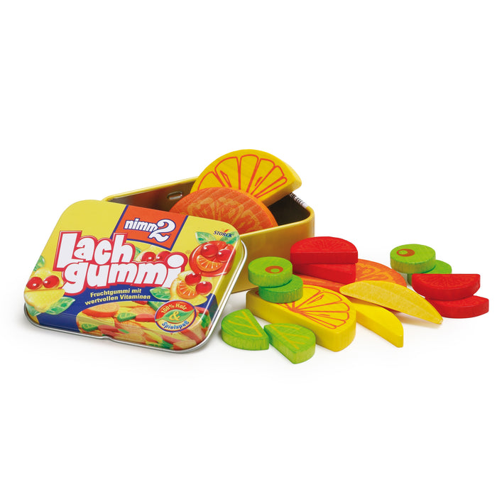 Erzi Fruit Jellies in a Tin