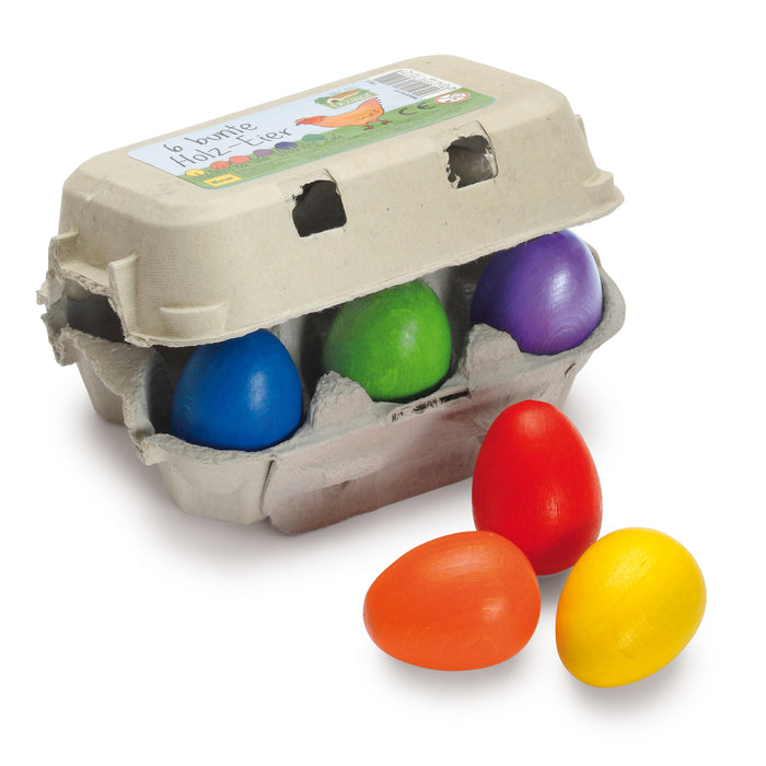 Erzi Eggs Coloured Sixpack