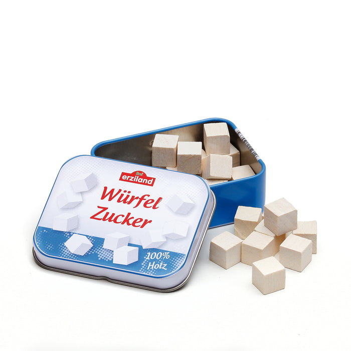 Erzi Sugar Cubes in a Tin
