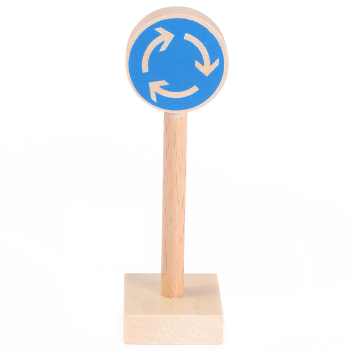 Beck Traffic Roundabout Sign