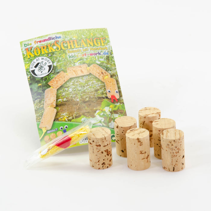 Kids at Work DIY Cork Snake