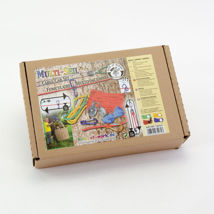 Kids at Work Multifunctional Cable Railway 10m