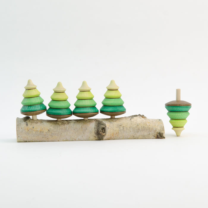 Mader Tree Spinning Top on Branch Forest 5 pieces