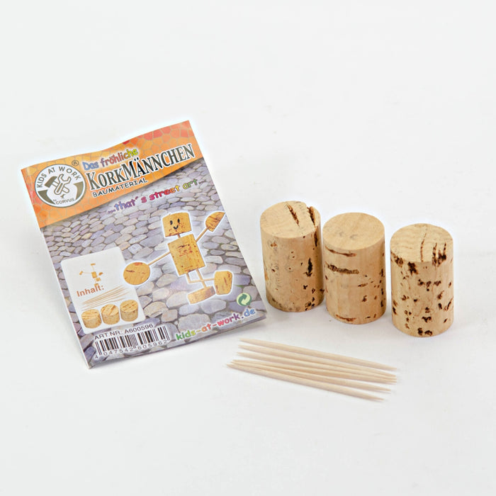 A600596 Kids at Work DIY Cork Man