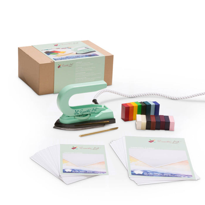 99532106 Encaustic Art Encaustic Hot Wax Art Kit - Starter pk w Iron