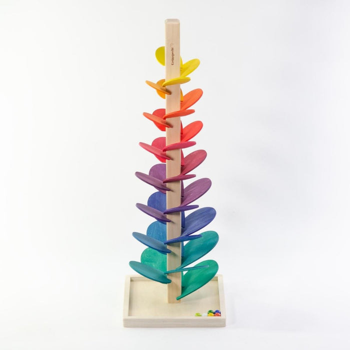 72062600 Grunspecht Musical Sounding Rainbow Marble Tree Large 72cm