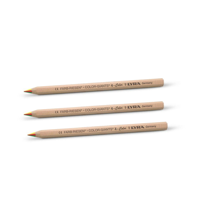 20546006 LYRA colour giants 4-colour Rainbow box of 12 pencils 3930500