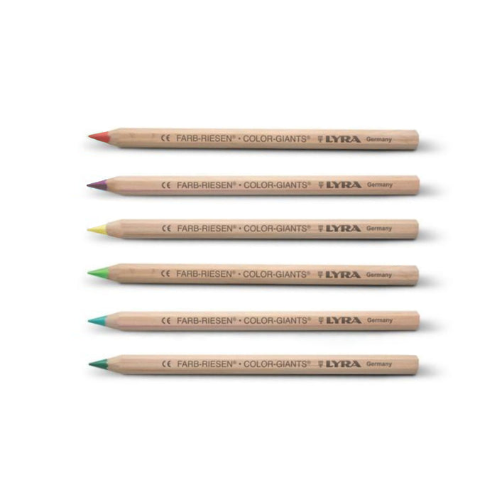 Lyra colour giants unlacquered single colour - box 12