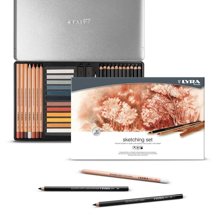 212051350 LYRA Rembrant Sketching set 35 pieces 2051250