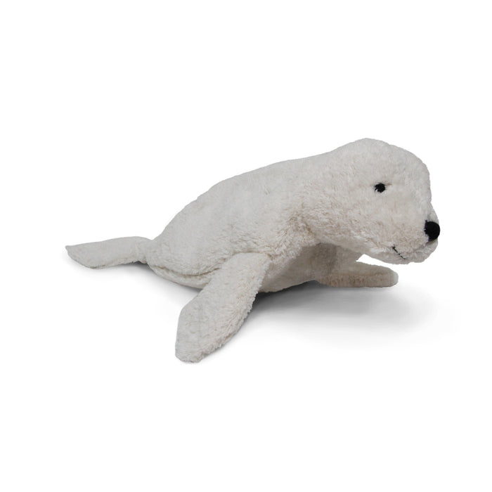 SN-Y21048 Senger Cuddly Animal - Seal Small White w removable Heat/Cool Pack