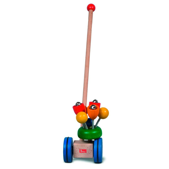 70462310 Walter Calypso Spinning Flower and Bell Push Along