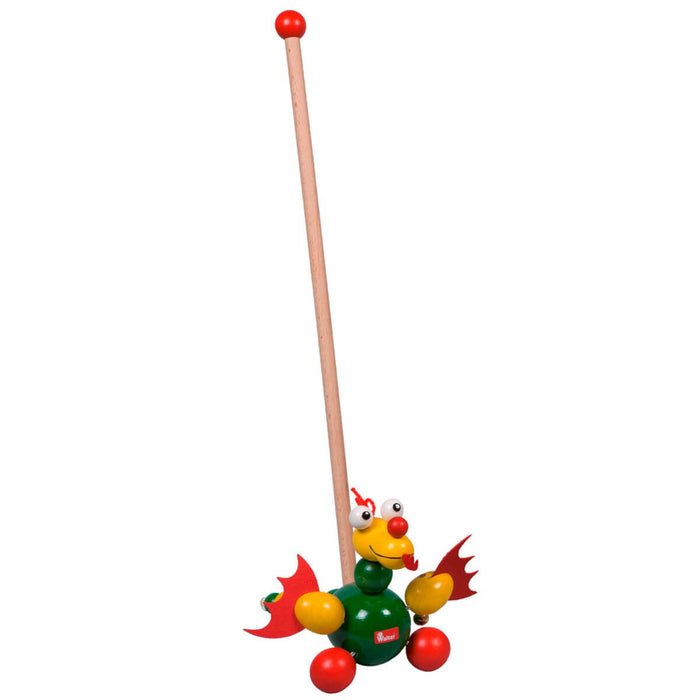 704623141 Walter Push-Along Dragon with Flapping Wings