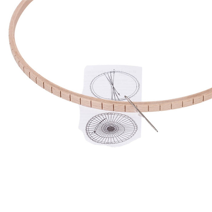 70601100 Weaving frame round 22cm 68 grooves