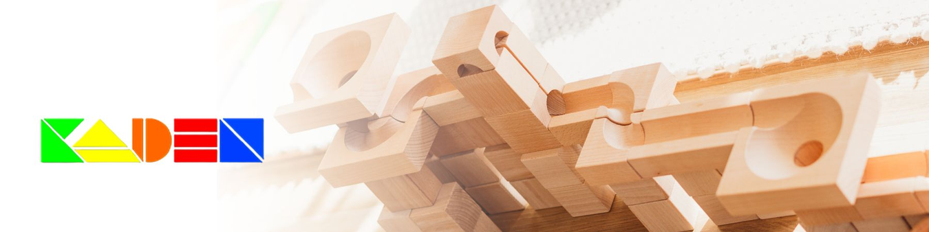 KADEN Wooden Marble Runs, distributed in Australia by Wooden Playroom