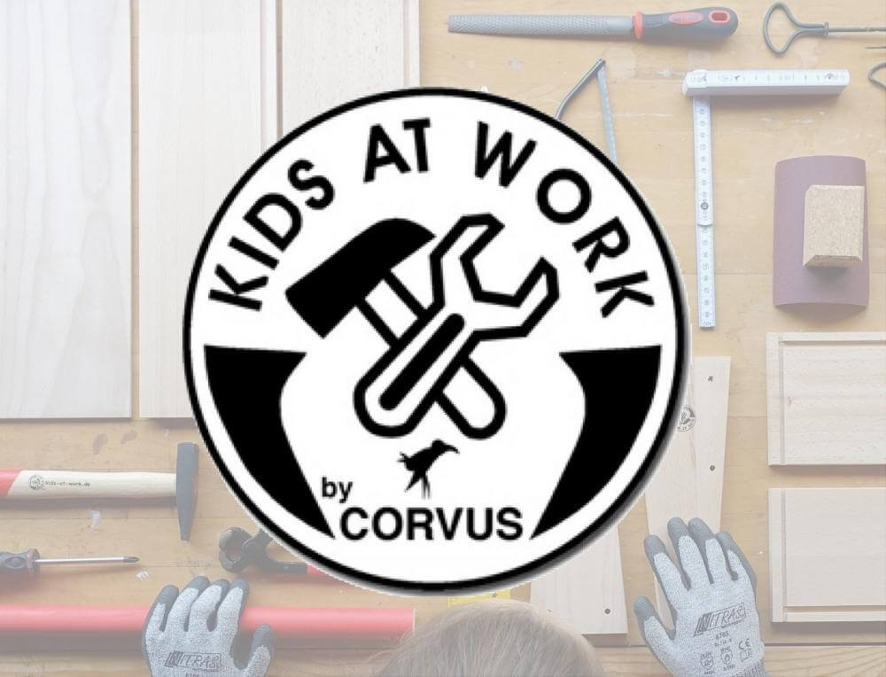 Corvus Kids at Work distributed in Australia by Wooden Playroom