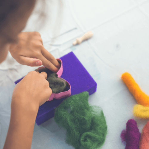Wool & Textile Crafts from Wooden Playroom Australia