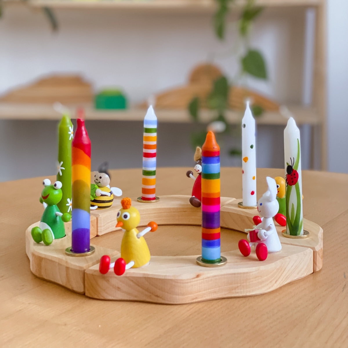 Ahrens Handmade Waldorf Birthday Ring Candles and Decorations Wholesale in Australia