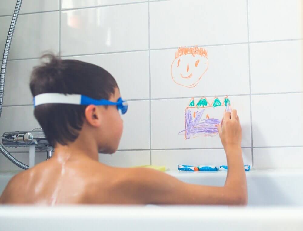 Kitpas Bath Crayons, distributed in Australia by Wooden Playroom