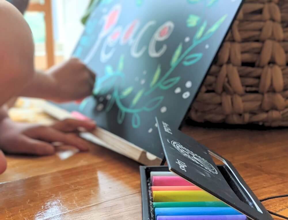 Kitpas Dustless Chalk, distributed in Australia by Wooden Playroom