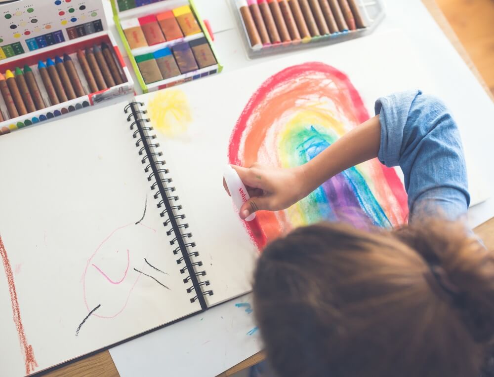 Kitpas Art Crayons distributed in Australia by Wooden Playroom