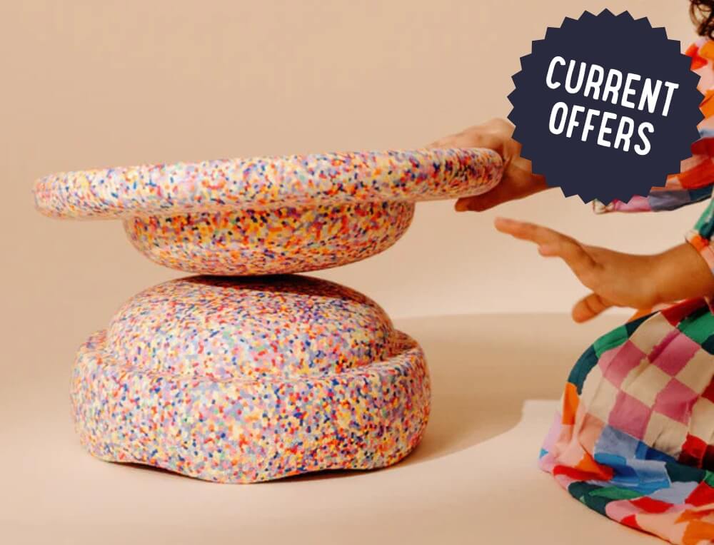 Stapelstein Super Confetti Board and Stone Special Offers at Wooden Playroom in Australia