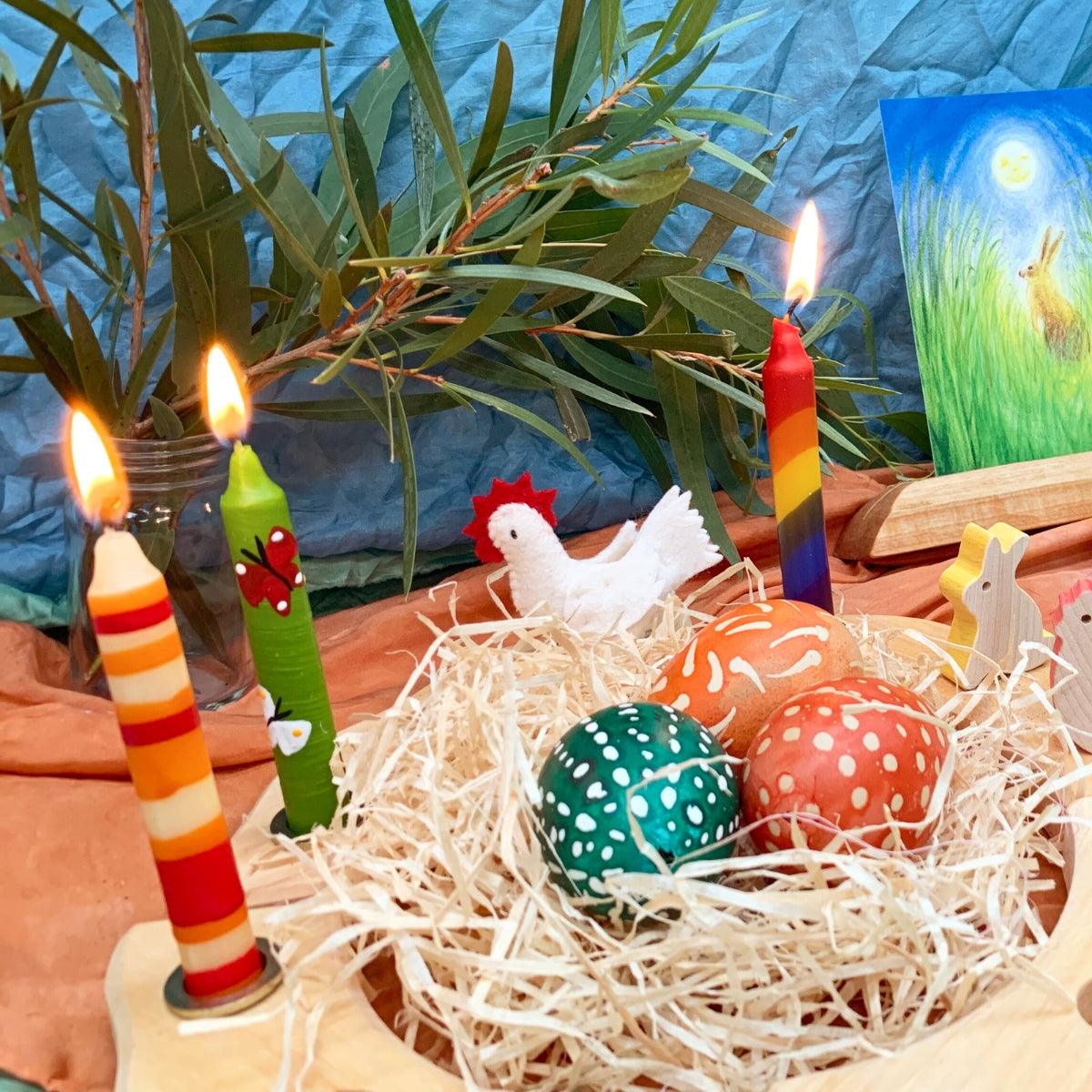 Ahrens Handmade Waldorf Birthday Ring Candles and Decorations Wholesale in Australia