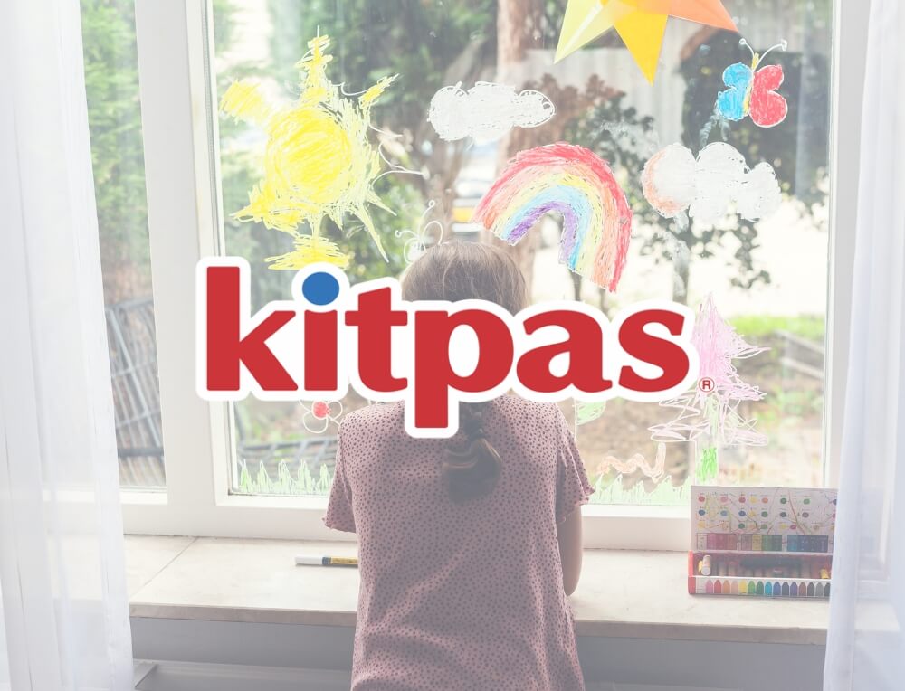 Kitpas Art Crayons and Chalk distributed in Australia by Wooden Playroom
