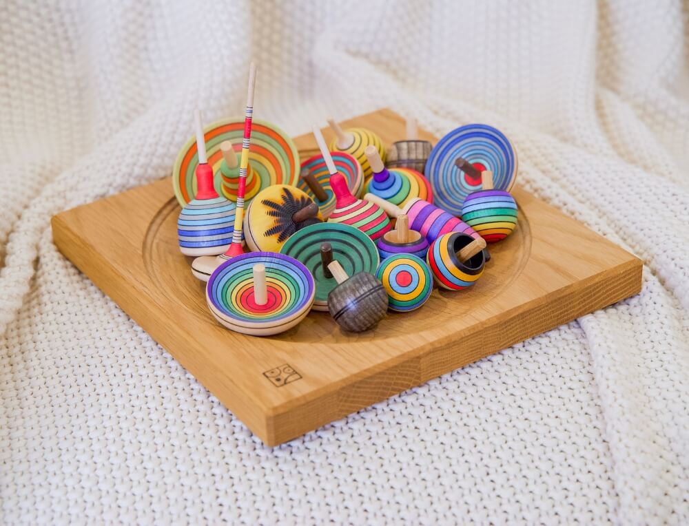 Mader Spinning Tops - Difficulty Level 3