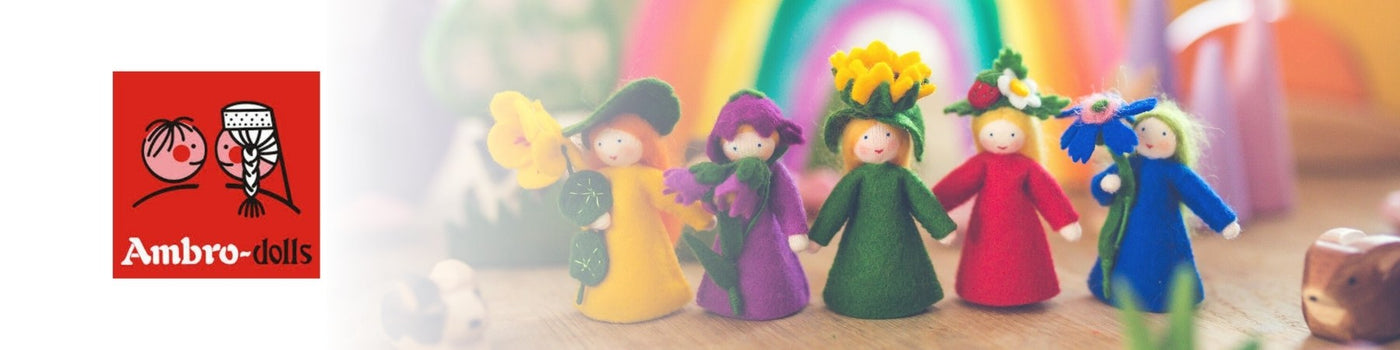 Ambrosius Felt Dolls, distributed in Australia by Wooden Playroom