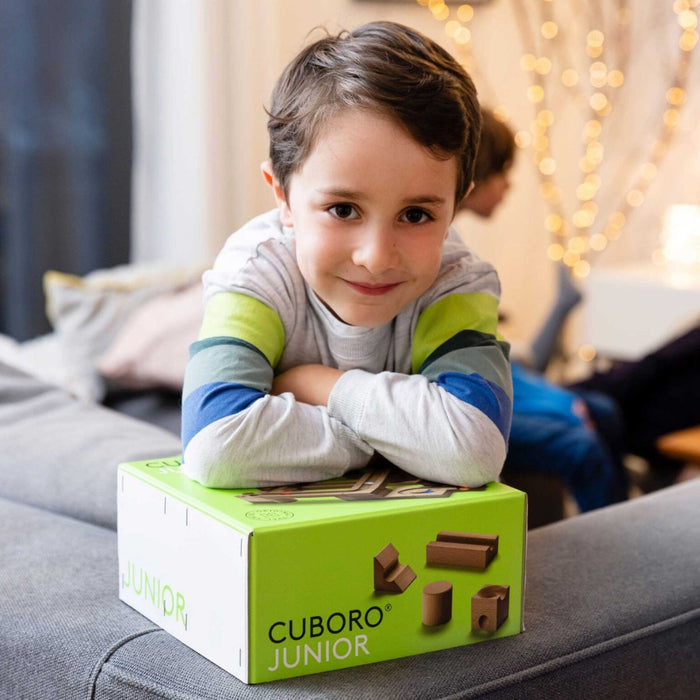 CUBORO Junior - Set of 40 - Wooden Marble Run - Online, Australia