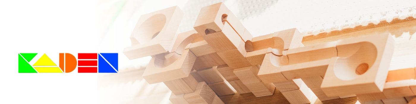 KADEN Wooden Marble Runs, distributed in Australia by Wooden Playroom