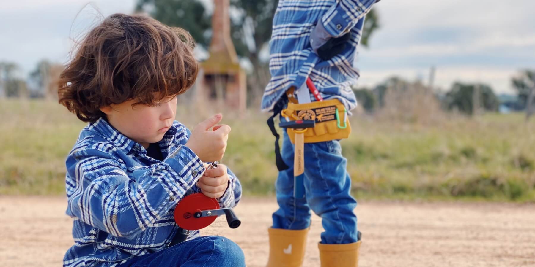 Kids at Work- real woodworking and DIY tools for children - Wooden Playroom Australia