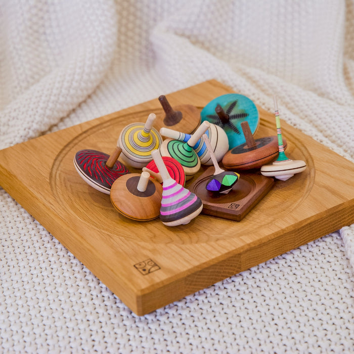 Mader Wooden Plate for Spinning Tops 25cm from Australia