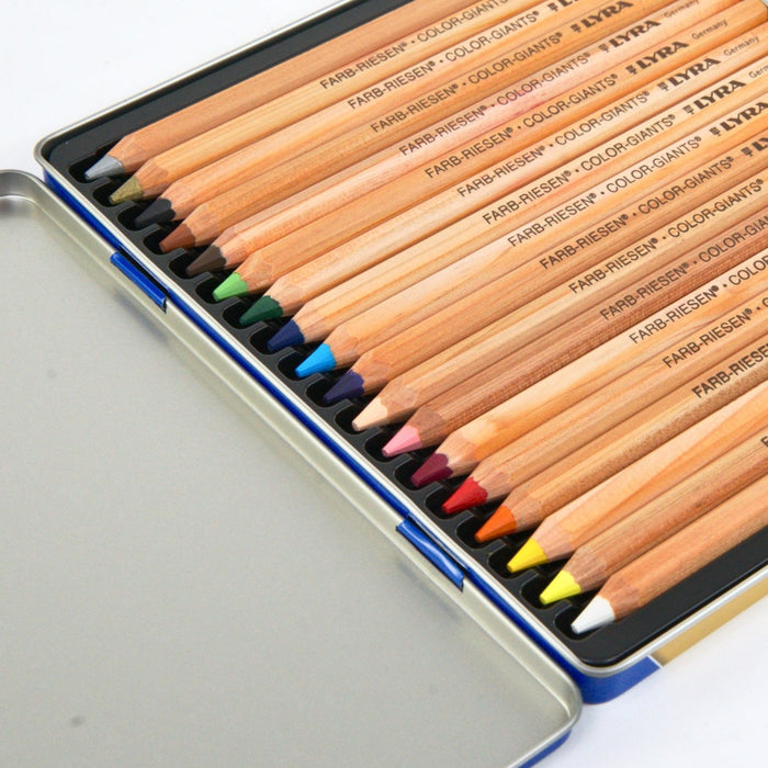 LYRA Colour Giants Pencil Set 18 in a Tin from Australia