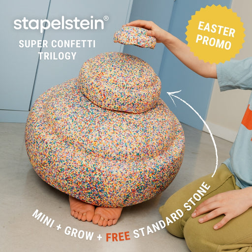 Stapelstein Australia Easter Promo Trilogy Set of Super Confetti Elements