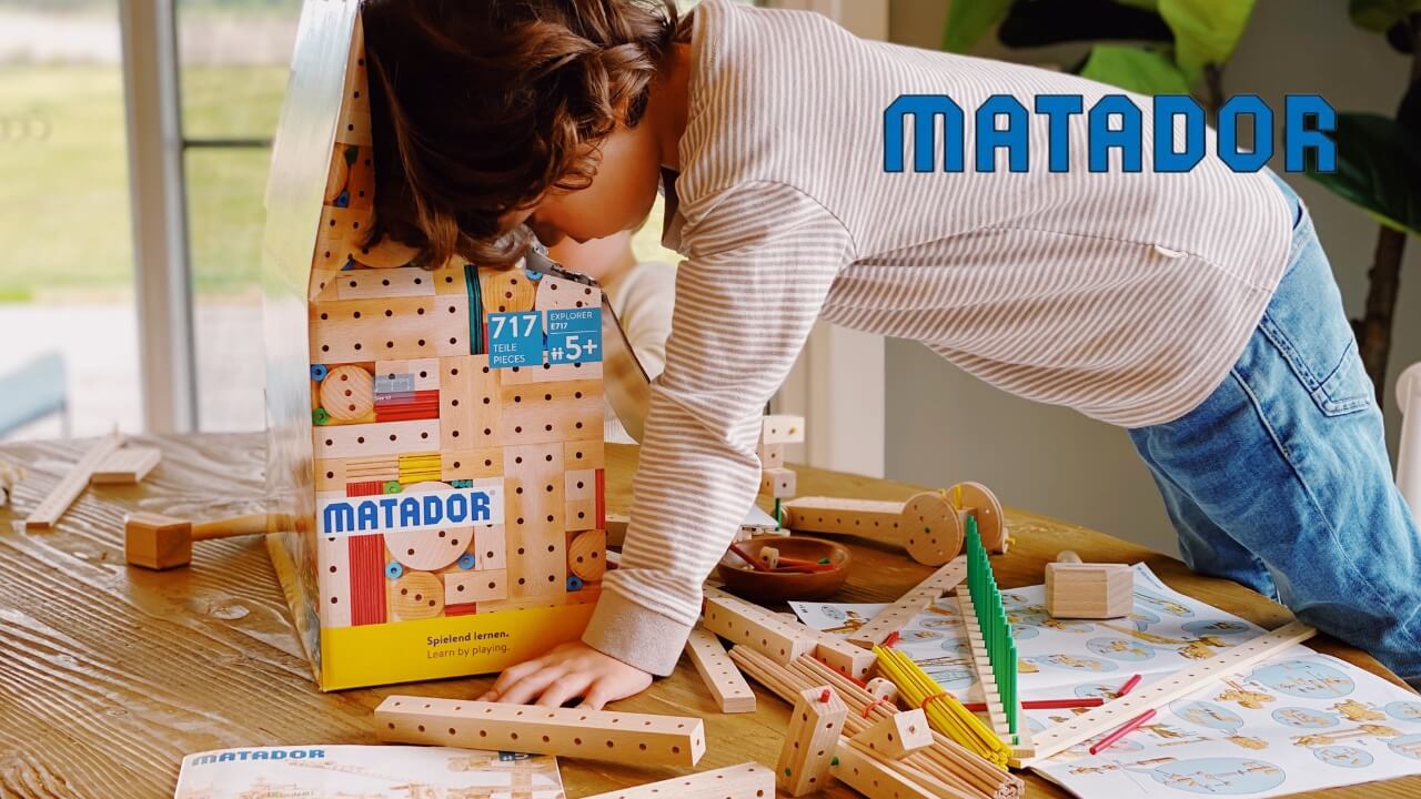 Matador Wooden Construction Sets for Children