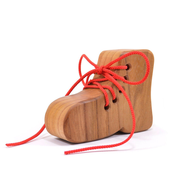 Mader Wooden Lacing Shoe