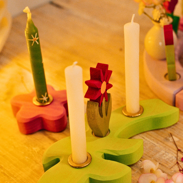 Ahrens Celebration Ring Candle - Flowers from Australia