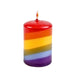 Ahrens Tall Tealight Candle - Rainbow from Australia