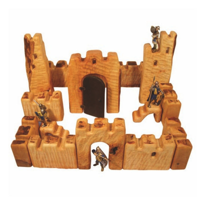 Bikeho Castle 15 pcs. - Wooden Toy - Online - Australia
