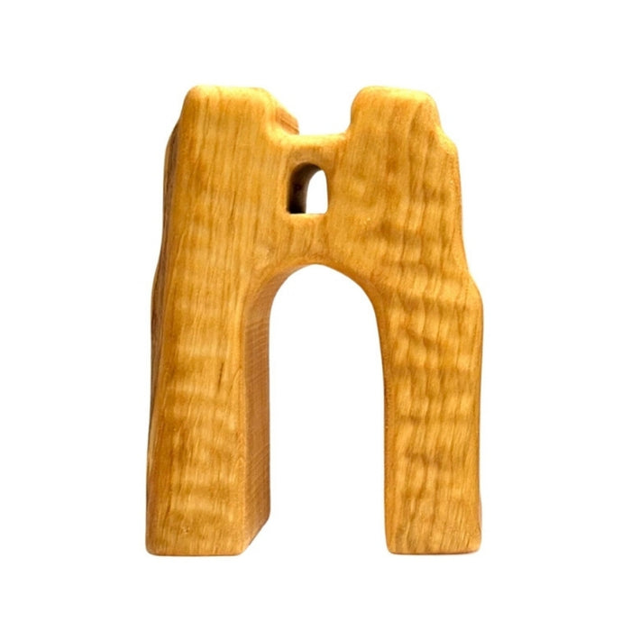 Bikeho Gate with Battlements - Small - Wooden Toy - Online - Australia