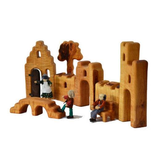 Bikeho City Wall 8 Pieces Wooden Toys - Australia, Online